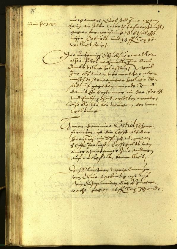 Stadtarchiv Bozen - BOhisto Ratsprotokoll 1609 