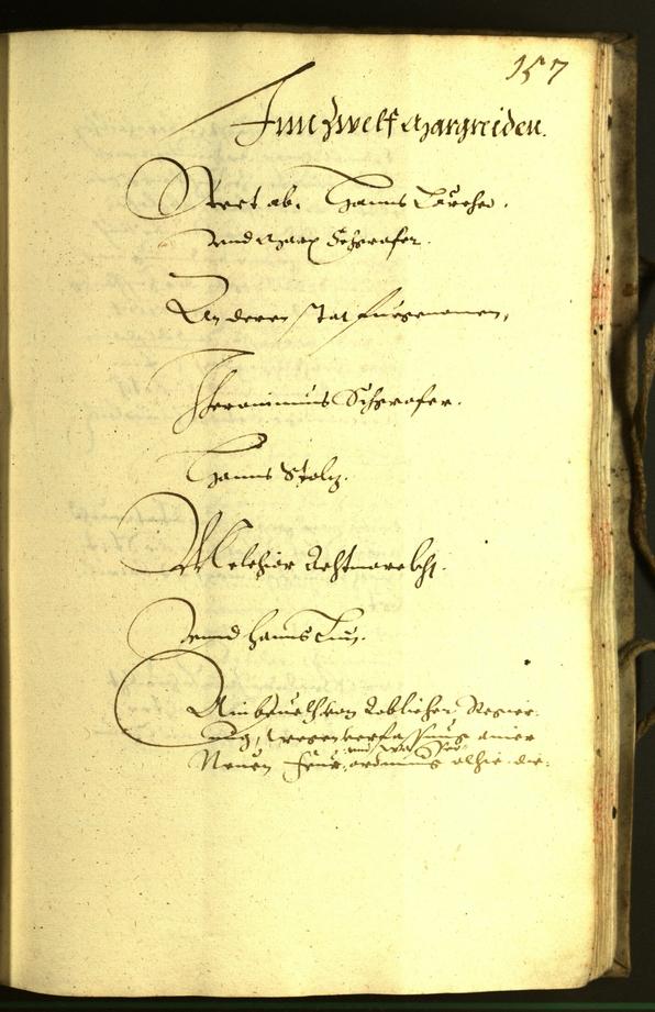 Civic Archives of Bozen-Bolzano - BOhisto Minutes of the council 1609 