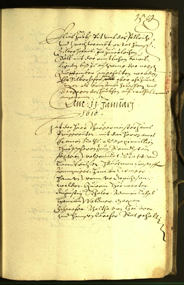 Civic Archives of Bozen-Bolzano - BOhisto Minutes of the council 1609 