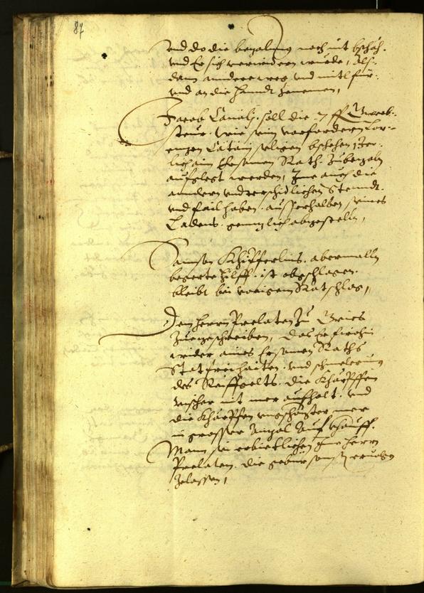 Civic Archives of Bozen-Bolzano - BOhisto Minutes of the council 1609 