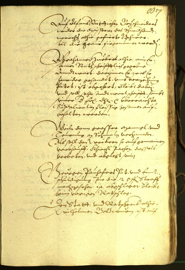 Civic Archives of Bozen-Bolzano - BOhisto Minutes of the council 1609 