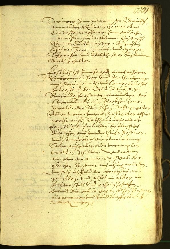 Civic Archives of Bozen-Bolzano - BOhisto Minutes of the council 1609 