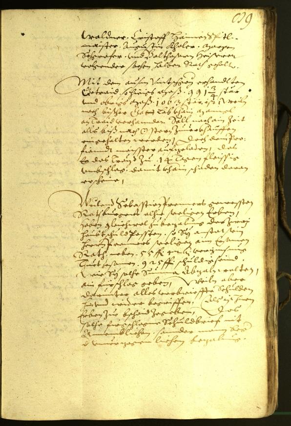 Archivio Storico della Città di Bolzano - BOhisto protocollo consiliare 1609 