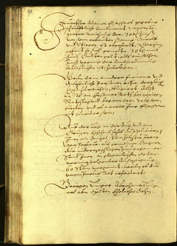 Civic Archives of Bozen-Bolzano - BOhisto Minutes of the council 1609 