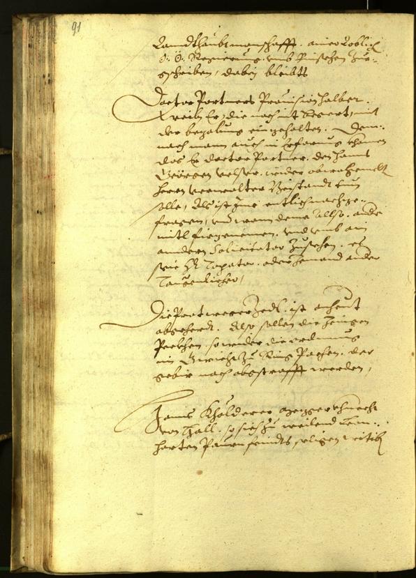 Civic Archives of Bozen-Bolzano - BOhisto Minutes of the council 1609 