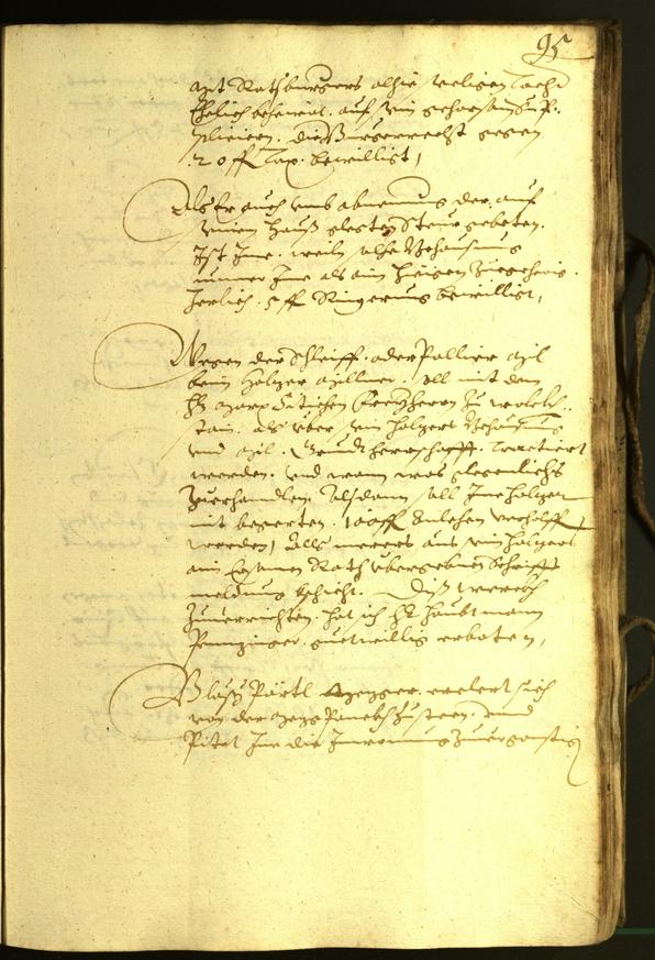 Civic Archives of Bozen-Bolzano - BOhisto Minutes of the council 1609 