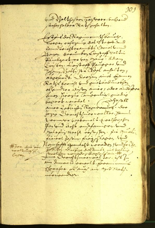 Civic Archives of Bozen-Bolzano - BOhisto Minutes of the council 1609 