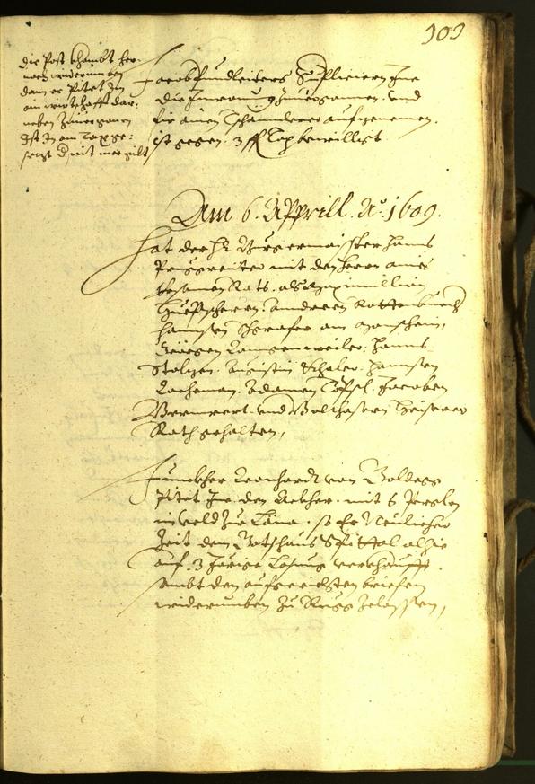 Civic Archives of Bozen-Bolzano - BOhisto Minutes of the council 1609 