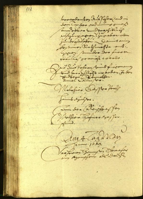 Civic Archives of Bozen-Bolzano - BOhisto Minutes of the council 1609 