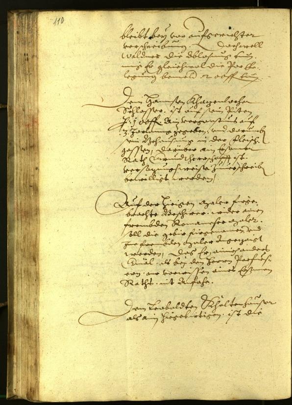 Civic Archives of Bozen-Bolzano - BOhisto Minutes of the council 1609 