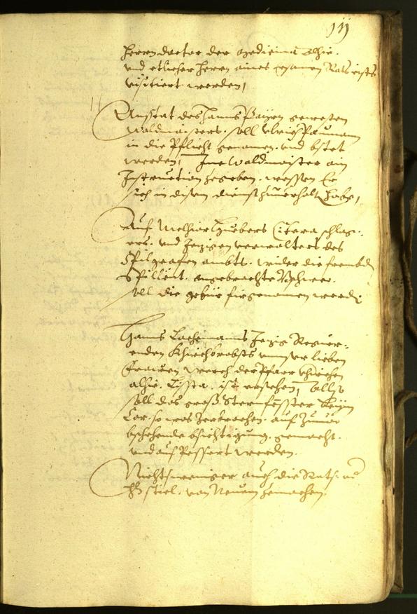 Civic Archives of Bozen-Bolzano - BOhisto Minutes of the council 1609 