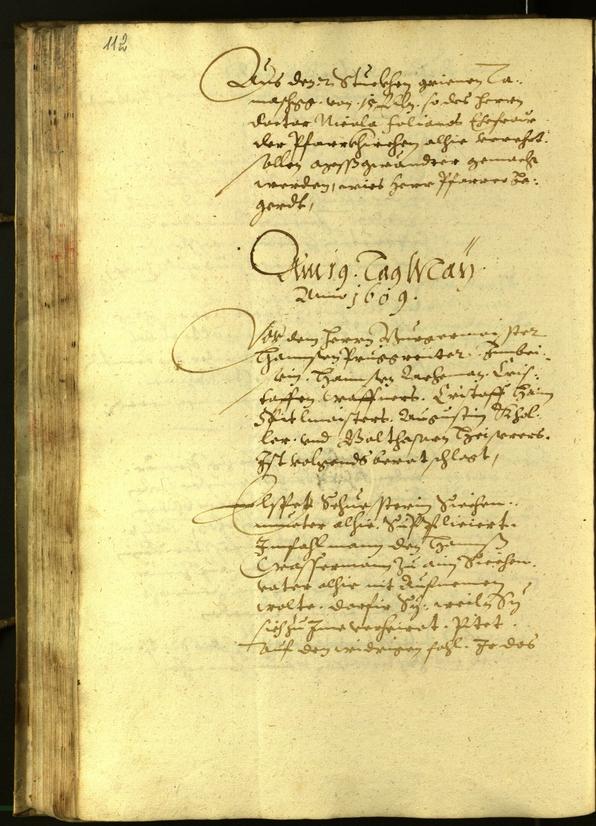 Civic Archives of Bozen-Bolzano - BOhisto Minutes of the council 1609 