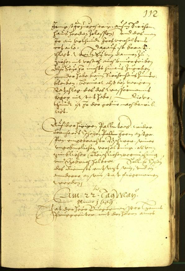 Civic Archives of Bozen-Bolzano - BOhisto Minutes of the council 1609 