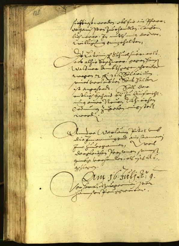 Stadtarchiv Bozen - BOhisto Ratsprotokoll 1609 