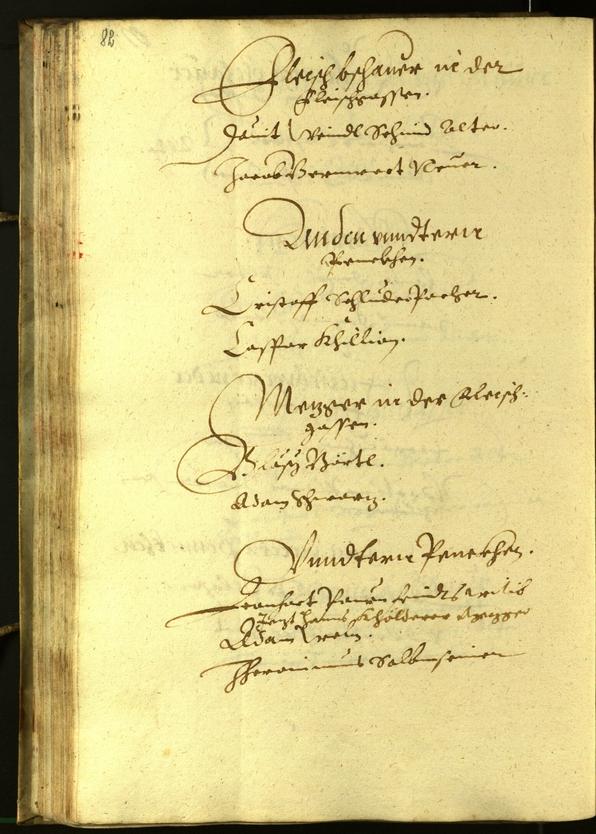 Civic Archives of Bozen-Bolzano - BOhisto Minutes of the council 1609 