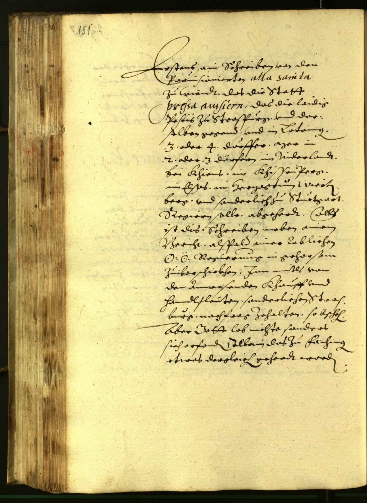 Stadtarchiv Bozen - BOhisto Ratsprotokoll 1609 