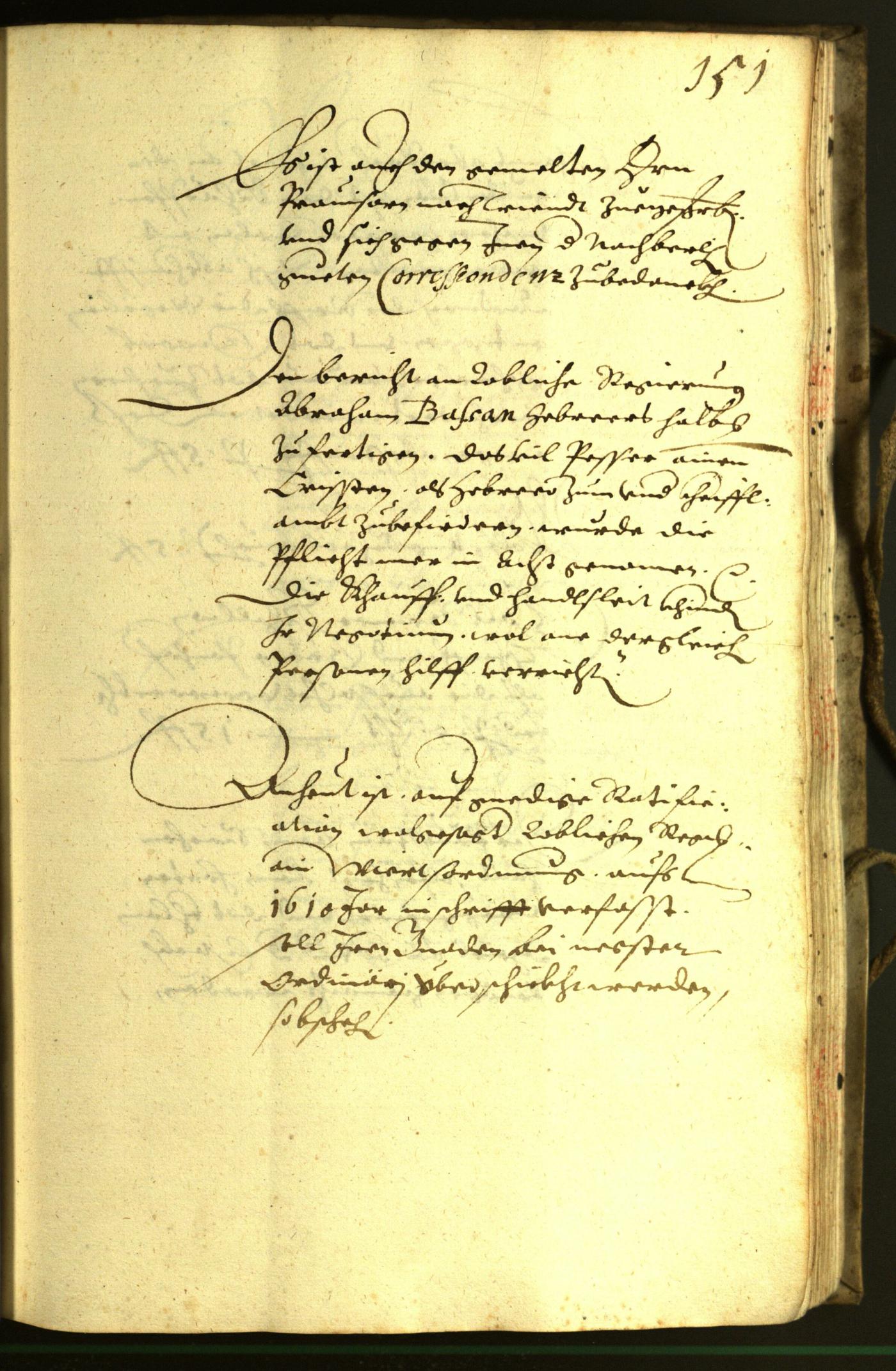 Stadtarchiv Bozen - BOhisto Ratsprotokoll 1609 