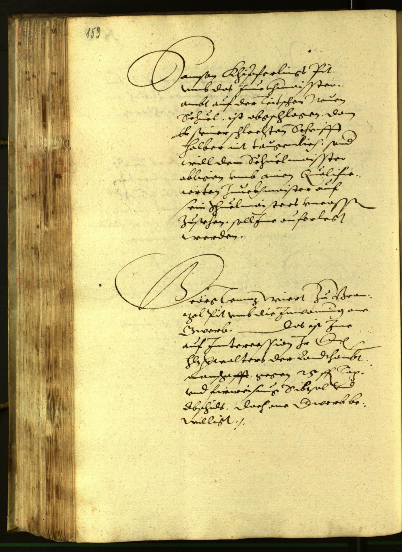 Civic Archives of Bozen-Bolzano - BOhisto Minutes of the council 1609 