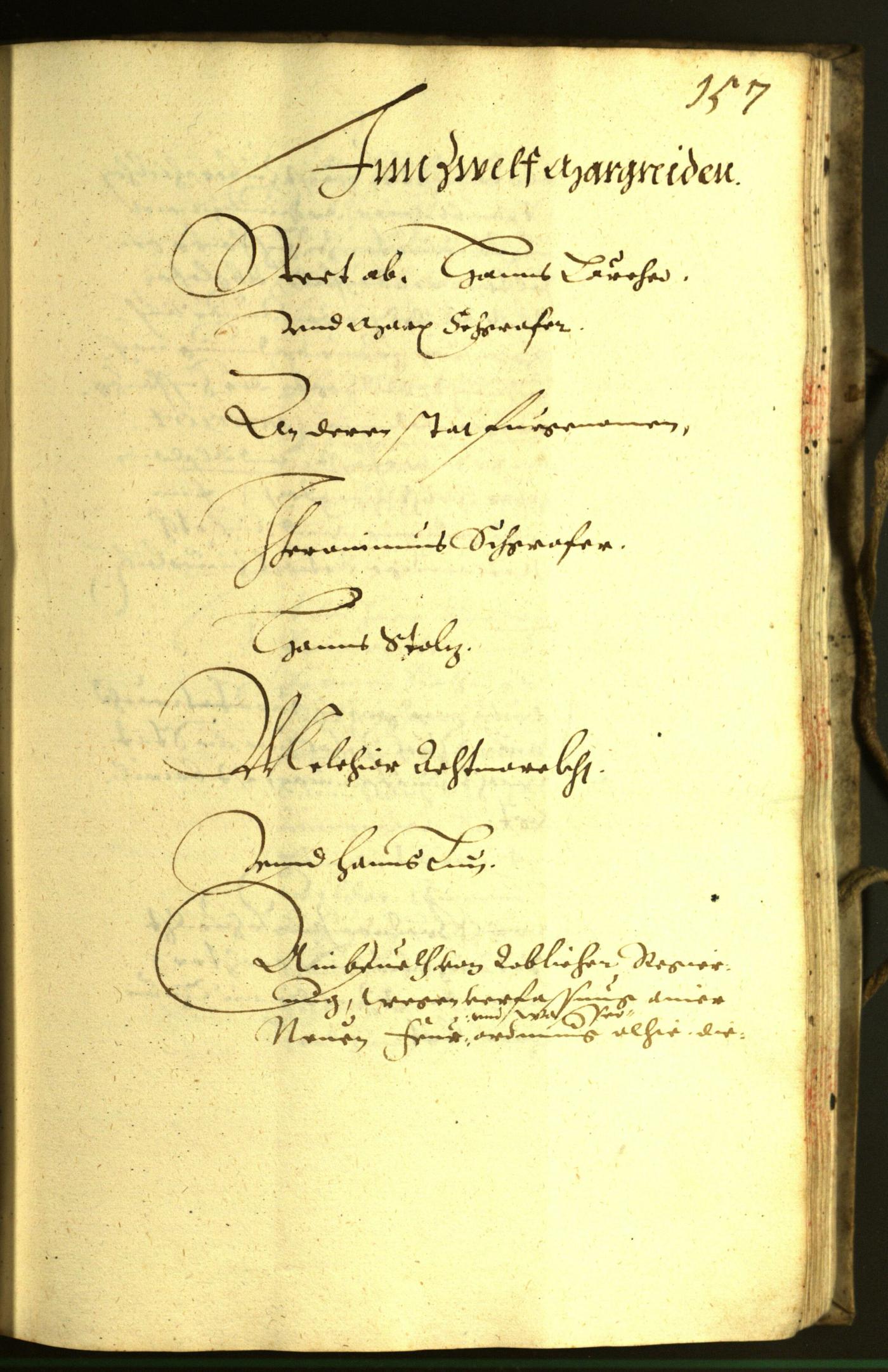 Civic Archives of Bozen-Bolzano - BOhisto Minutes of the council 1609 