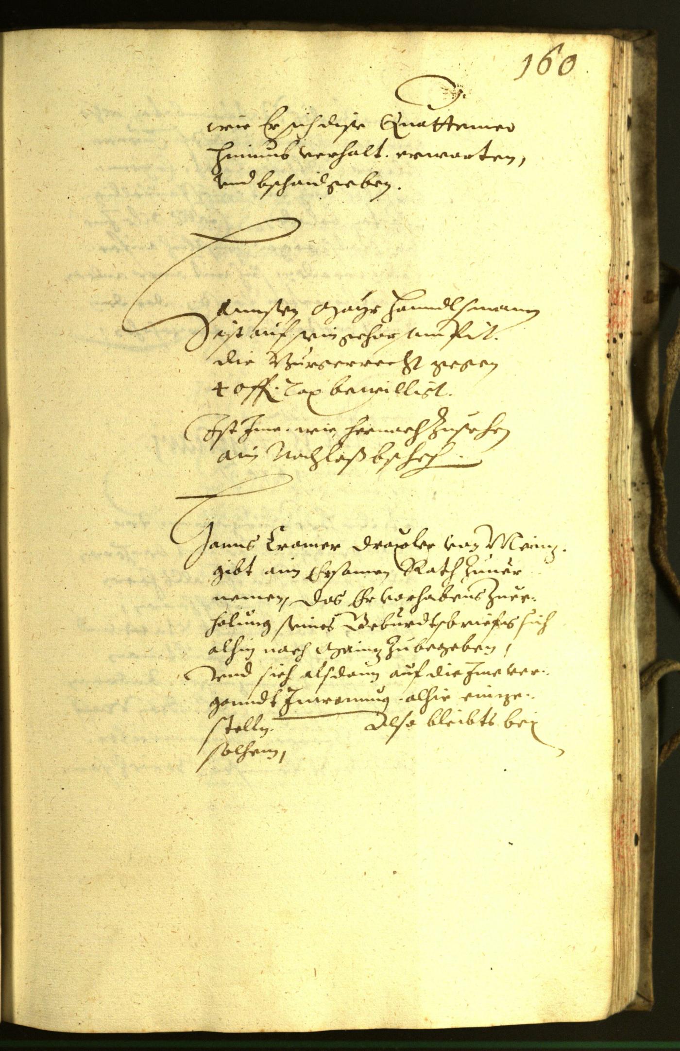 Civic Archives of Bozen-Bolzano - BOhisto Minutes of the council 1609 