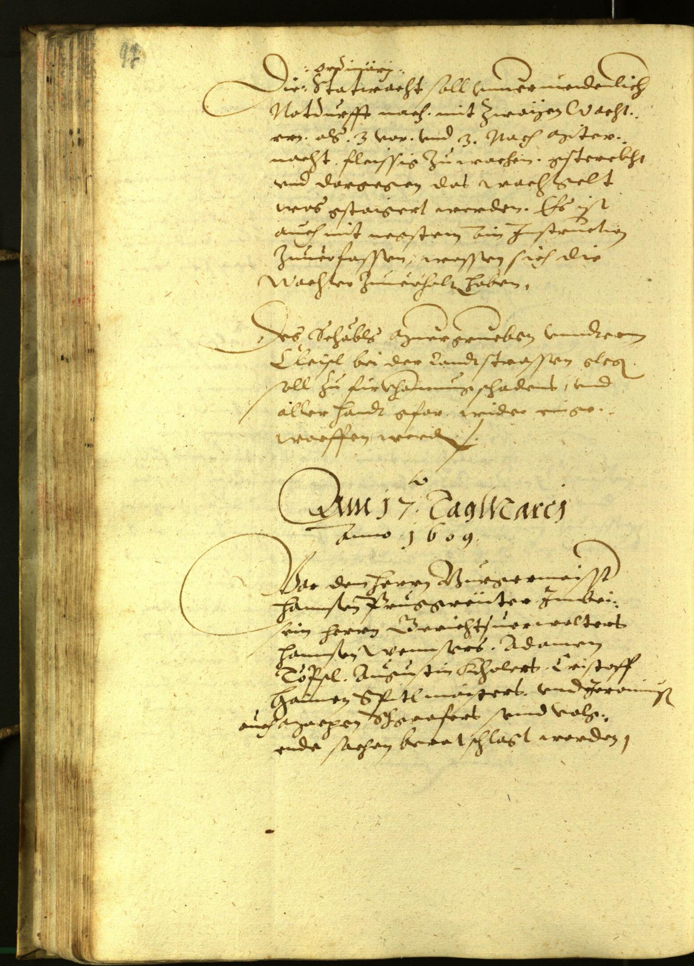 Archivio Storico della Città di Bolzano - BOhisto protocollo consiliare 1609 