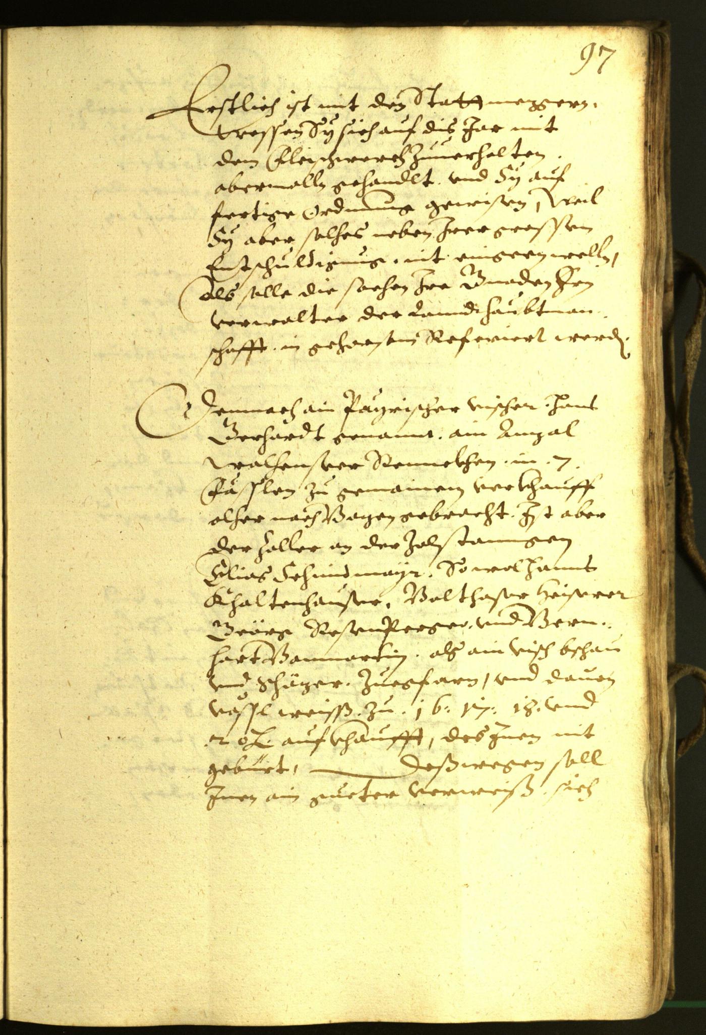 Stadtarchiv Bozen - BOhisto Ratsprotokoll 1609 