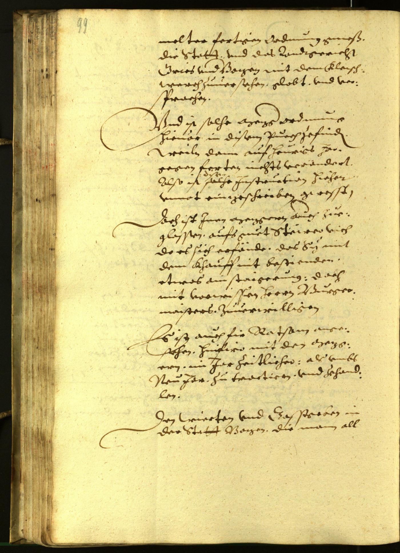 Civic Archives of Bozen-Bolzano - BOhisto Minutes of the council 1609 