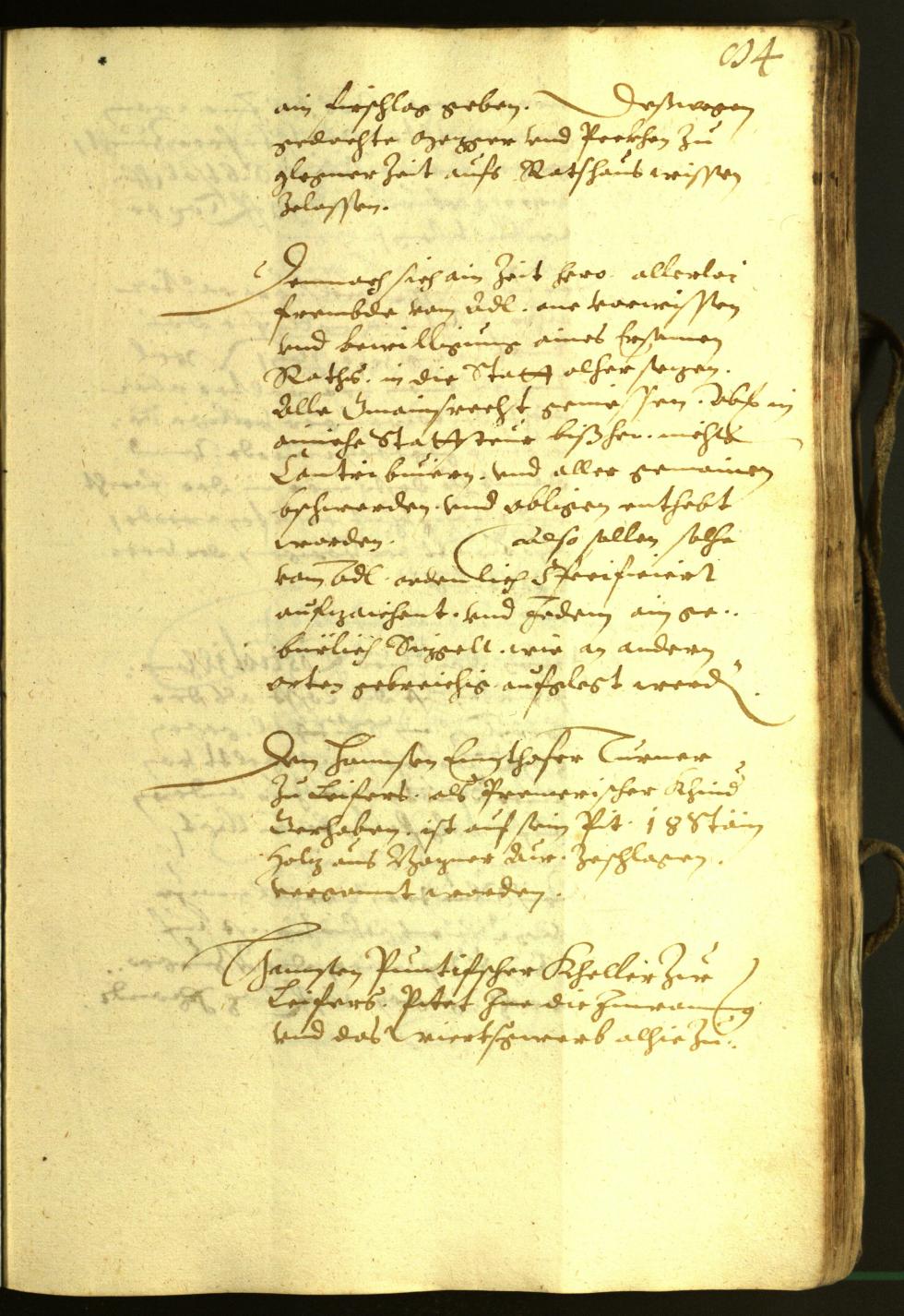 Archivio Storico della Città di Bolzano - BOhisto protocollo consiliare 1609 