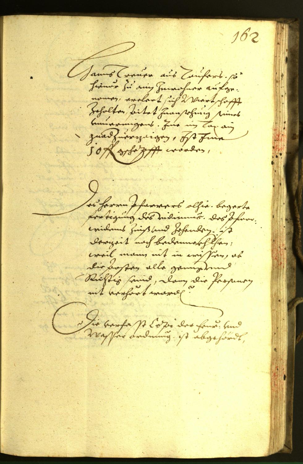 Stadtarchiv Bozen - BOhisto Ratsprotokoll 1609 