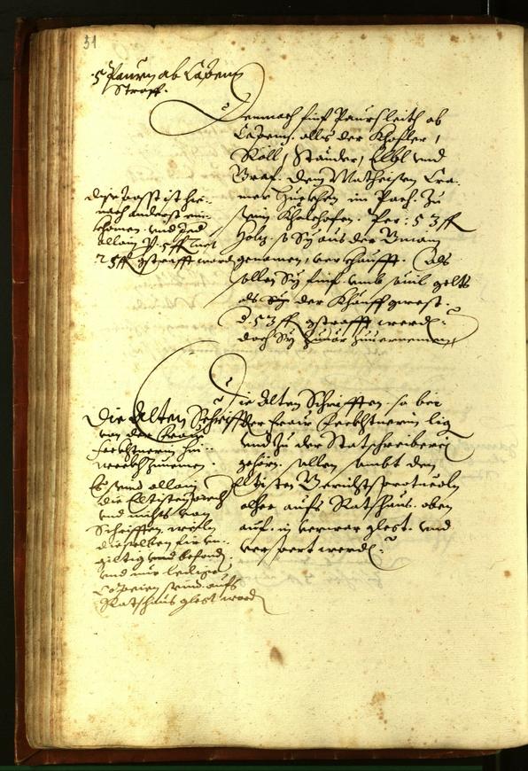 Civic Archives of Bozen-Bolzano - BOhisto Minutes of the council 1610 