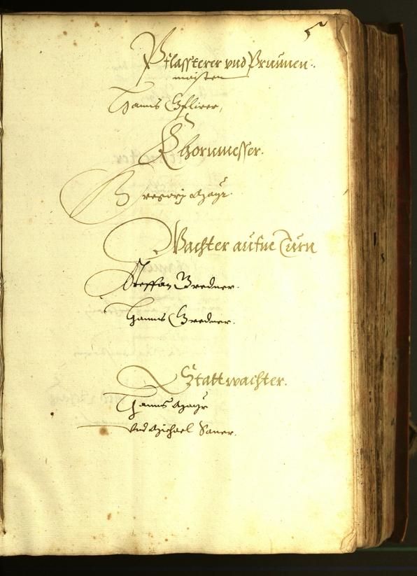 Civic Archives of Bozen-Bolzano - BOhisto Minutes of the council 1610 