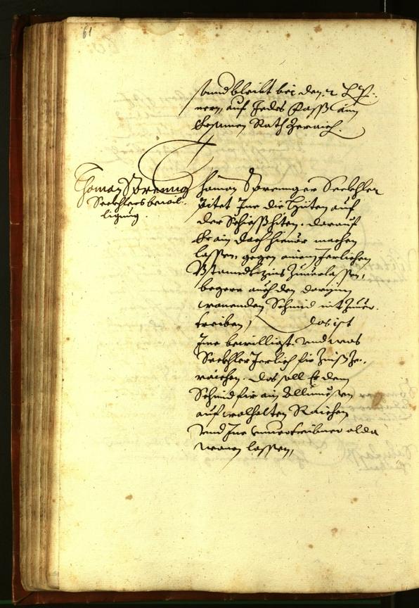 Stadtarchiv Bozen - BOhisto Ratsprotokoll 1610 