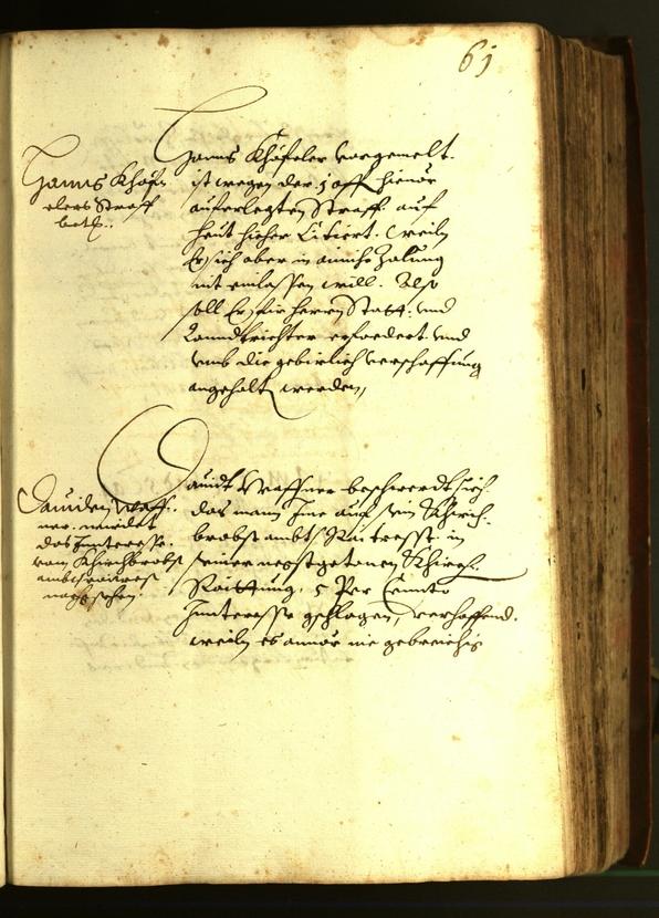 Civic Archives of Bozen-Bolzano - BOhisto Minutes of the council 1610 