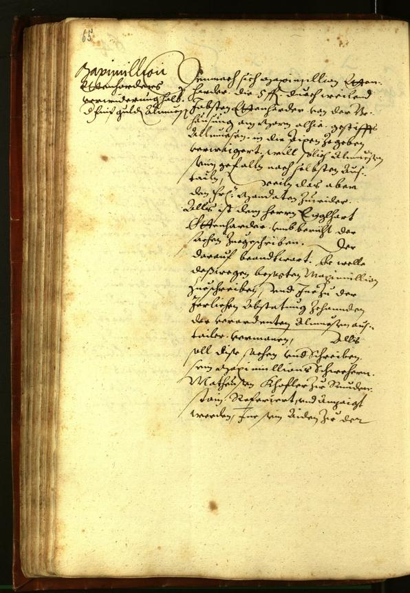 Civic Archives of Bozen-Bolzano - BOhisto Minutes of the council 1610 