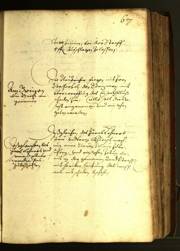 Civic Archives of Bozen-Bolzano - BOhisto Minutes of the council 1610 