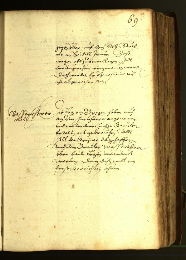 Civic Archives of Bozen-Bolzano - BOhisto Minutes of the council 1610 