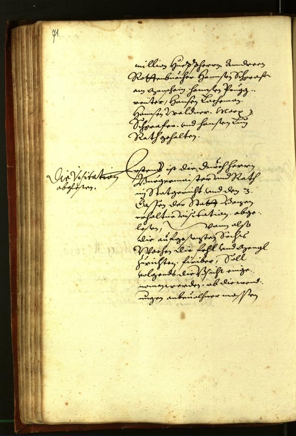 Civic Archives of Bozen-Bolzano - BOhisto Minutes of the council 1610 