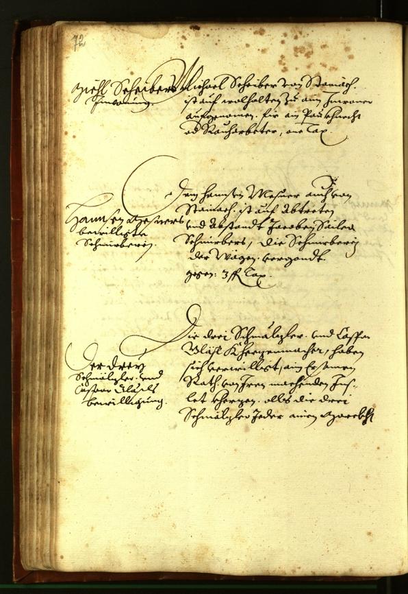 Civic Archives of Bozen-Bolzano - BOhisto Minutes of the council 1610 