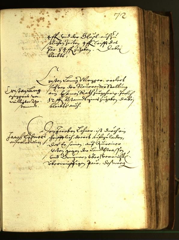 Stadtarchiv Bozen - BOhisto Ratsprotokoll 1610 