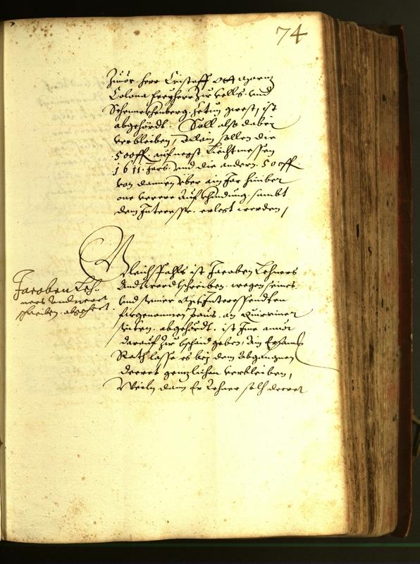 Stadtarchiv Bozen - BOhisto Ratsprotokoll 1610 