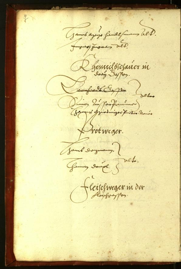 Stadtarchiv Bozen - BOhisto Ratsprotokoll 1610 