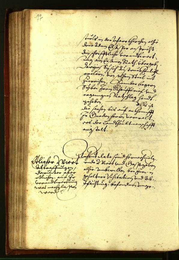 Stadtarchiv Bozen - BOhisto Ratsprotokoll 1610 