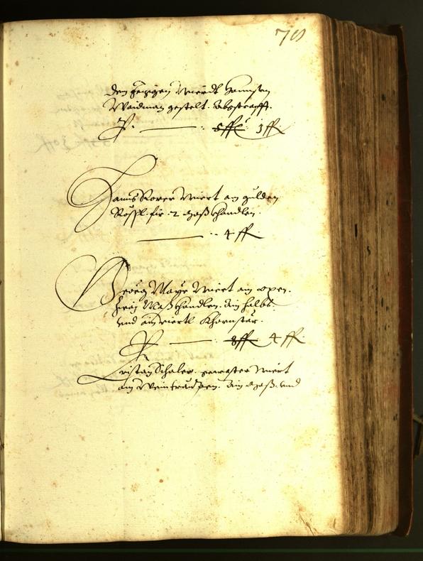 Stadtarchiv Bozen - BOhisto Ratsprotokoll 1610 