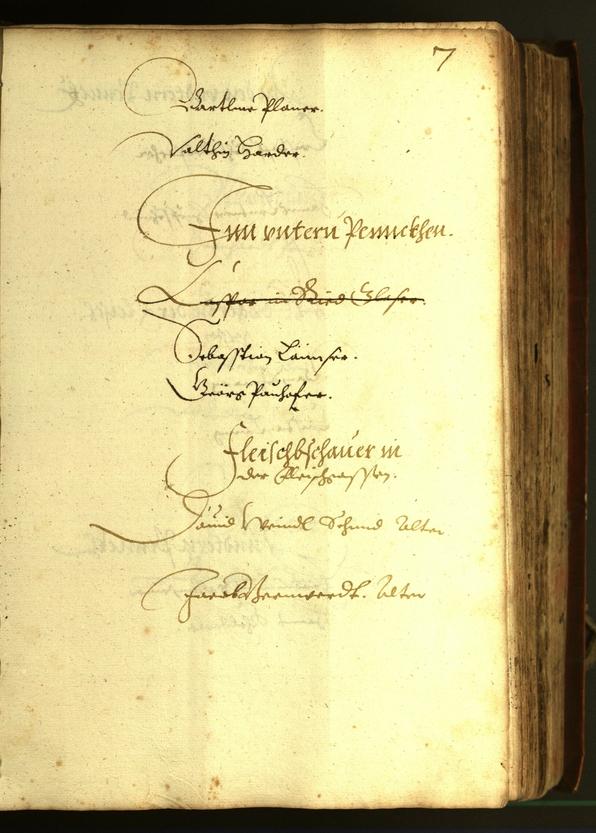 Stadtarchiv Bozen - BOhisto Ratsprotokoll 1610 