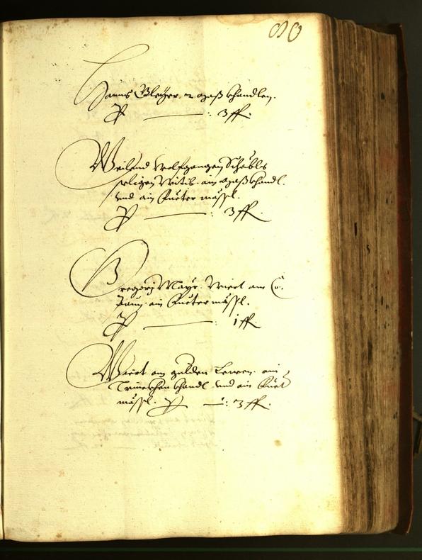 Stadtarchiv Bozen - BOhisto Ratsprotokoll 1610 