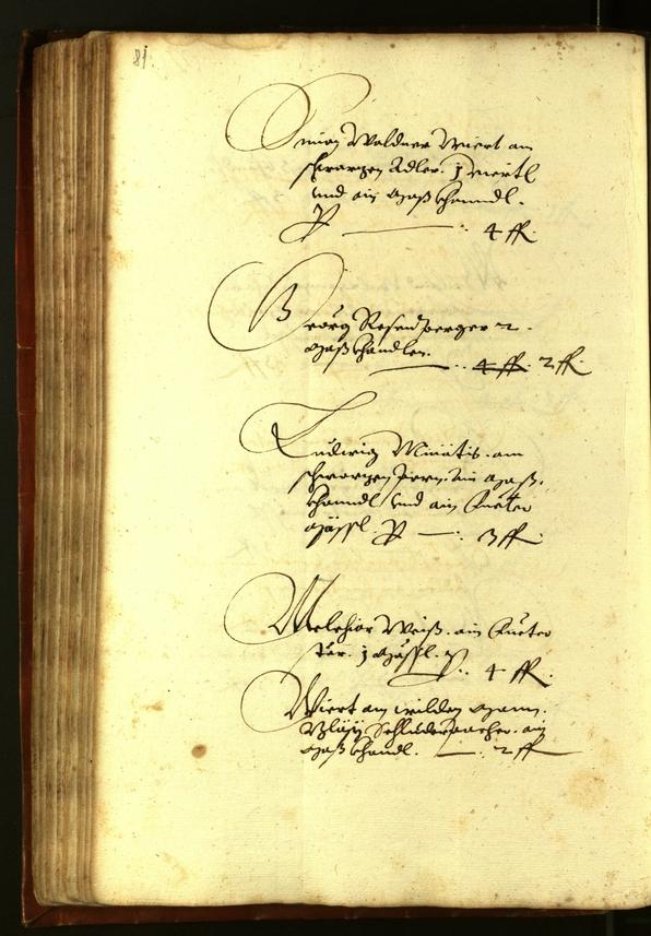 Civic Archives of Bozen-Bolzano - BOhisto Minutes of the council 1610 