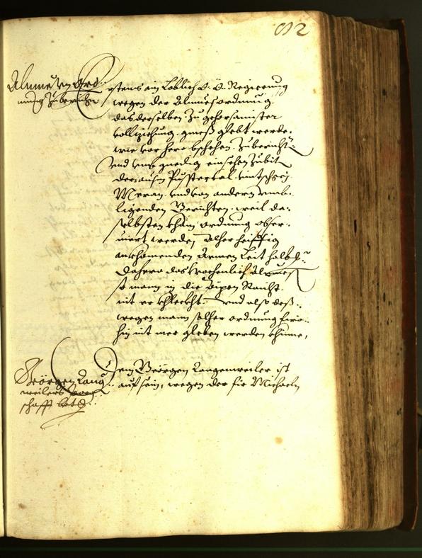 Civic Archives of Bozen-Bolzano - BOhisto Minutes of the council 1610 