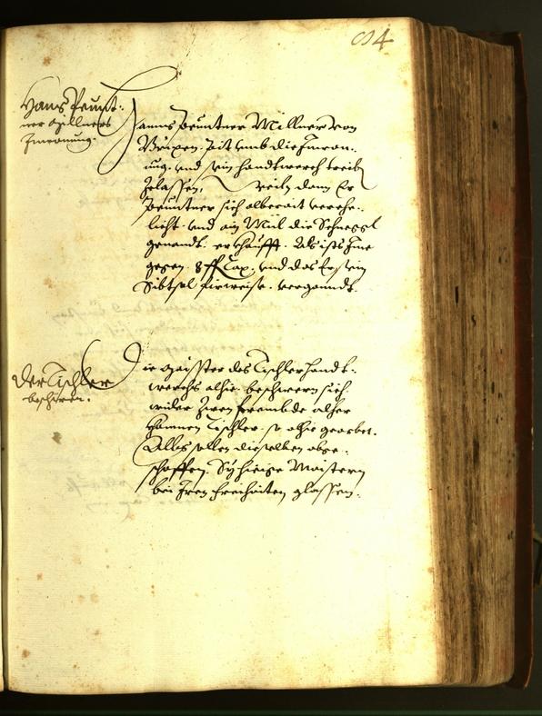 Civic Archives of Bozen-Bolzano - BOhisto Minutes of the council 1610 