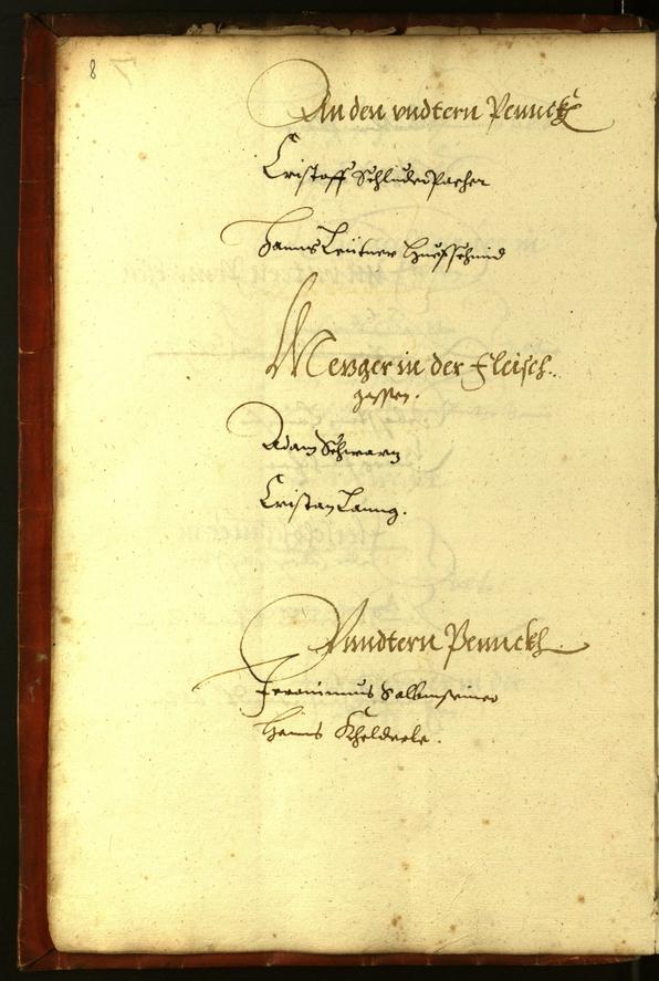 Civic Archives of Bozen-Bolzano - BOhisto Minutes of the council 1610 