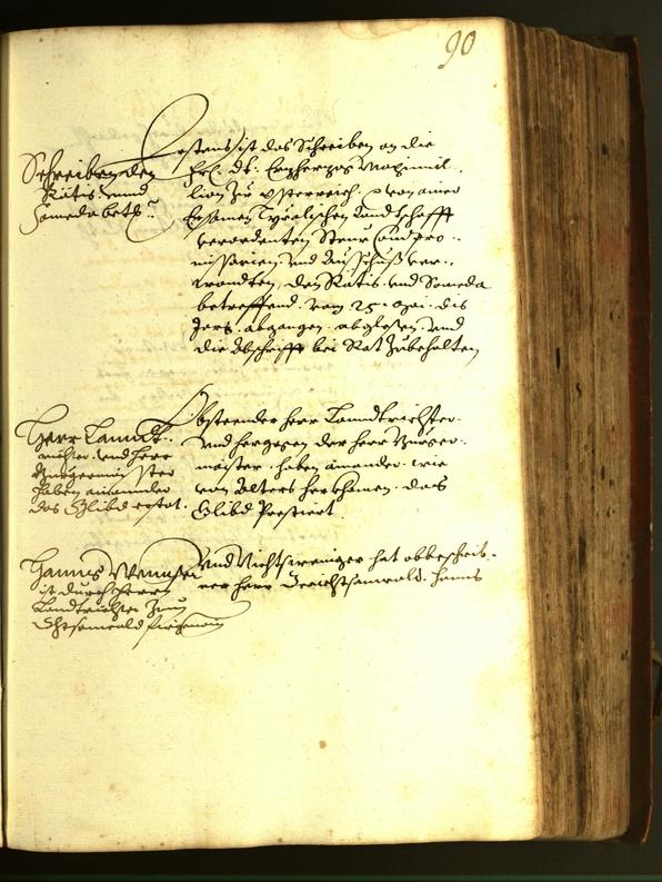 Civic Archives of Bozen-Bolzano - BOhisto Minutes of the council 1610 